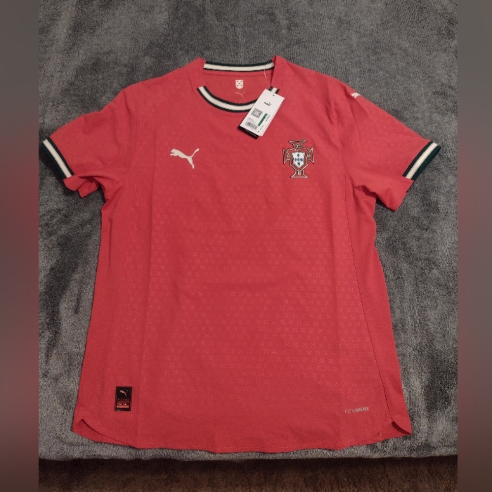 Puma Portugal 2025 Player Version Home Jersey